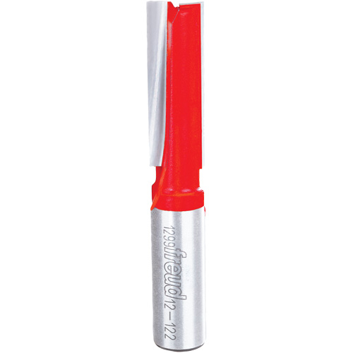Router Bit - Double Flute Straight Bit, 1/2" Dia., 1" H, 3-1/8" L, 1/2" Shank Helyx Safety & Industrial Supplies