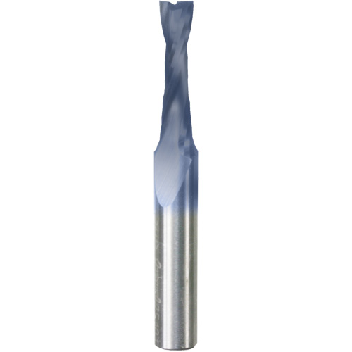 Up Spiral Router Bit, 1/4" Dia., 1" Carbide Height, 2-1/2" L, 1/4" Shank Helyx Safety & Industrial Supplies