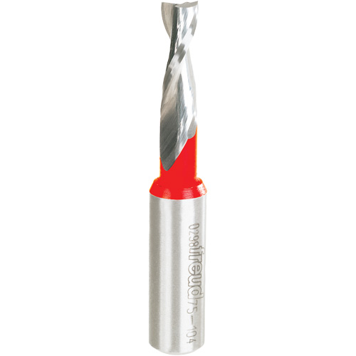 Up Spiral Router Bit, 5/16" Dia., 1" Carbide Height, 3" L, 1/2" Shank Helyx Safety & Industrial Supplies