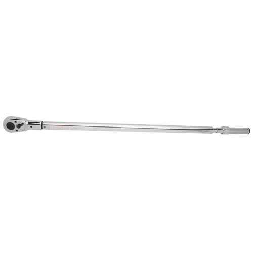 Heavy-Duty Micro-Adjustable Torque Wrench, Click, 3/4" Square Drive, 100 - 600 ft-lbs. Helyx Safety & Industrial Supplies