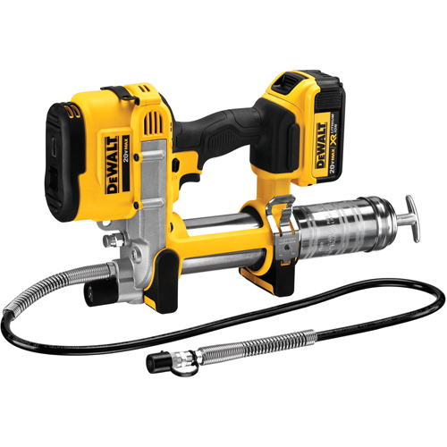 Max Grease Gun Kit, Lithium-Ion, 20 V Helyx Safety & Industrial Supplies