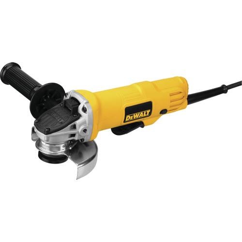 Paddle Switch Small Angle Grinder, 4-1/2", 120 V, 7.5 A, 12000 RPM Helyx Safety & Industrial Supplies