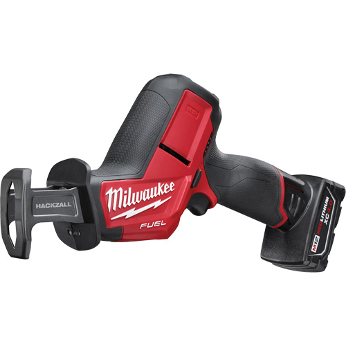 M12 Fuel Hackzall&reg; Reciprocating Saw Kit, 12 V, Lithium-Ion Battery, 0 - 3000 SPM Helyx Safety & Industrial Supplies