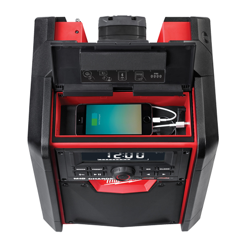 Radio et chargeur pour le chantier M18, 18 V, Lithium-ion Helyx Safety & Industrial Supplies