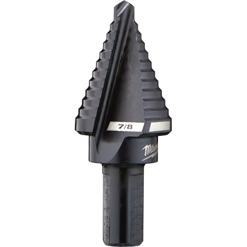 #7 Step Drill Bit, 7/8" - High Speed Steel Helyx Safety & Industrial Supplies