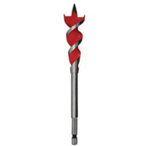 Speed Feed Wood Bit, 1-1/4", 6-1/2" Length, 1/4" Hex Shank Helyx Safety & Industrial Supplies
