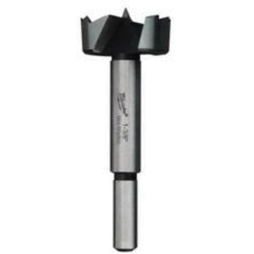 Forstner Wood Bit, 1-3/8", 3/8" Shank, 3-1/2" Length Helyx Safety & Industrial Supplies