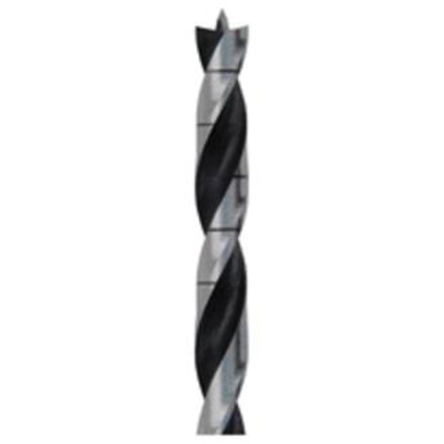 Brad Point Wood Bit, 1/2", 6" Length, 3/8" Shank Helyx Safety & Industrial Supplies