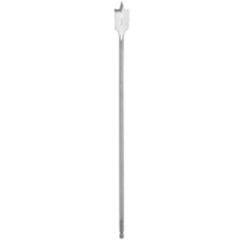 Flat Boring Bit, 3/4" Diameter, 1/4" Hex Shank, 16" Length Helyx Safety & Industrial Supplies
