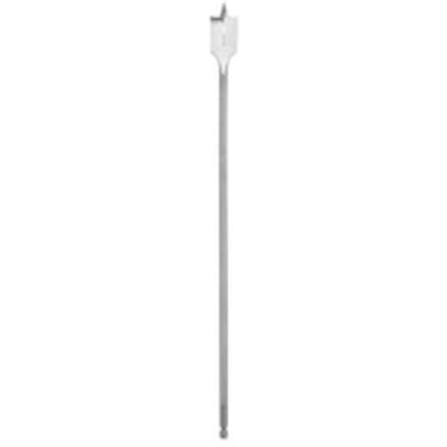 Flat Boring Bit, 7/8" Diameter, 1/4" Hex Shank, 16" Length Helyx Safety & Industrial Supplies