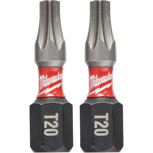 Forets &agrave; chocs Shockwave, Torx, T-20, Prise 1/4" Helyx Safety & Industrial Supplies