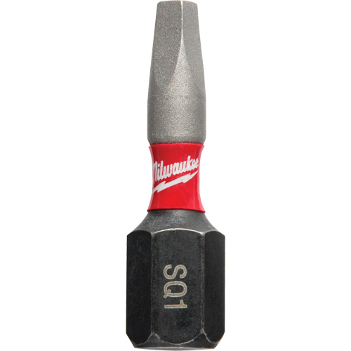 Shockwave Impact Insert Bit, Square, #1, 1/4" Drive Helyx Safety & Industrial Supplies