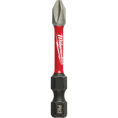 Shockwave Impact Power Bit, Phillips, #2 Tip, 1/4" Drive Size, 2" Length Helyx Safety & Industrial Supplies