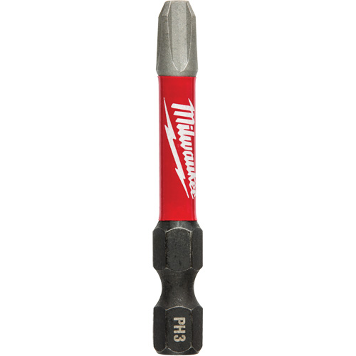 Shockwave Impact Power Bit, Phillips, #3 Tip, 1/4" Drive Size, 2" Length Helyx Safety & Industrial Supplies