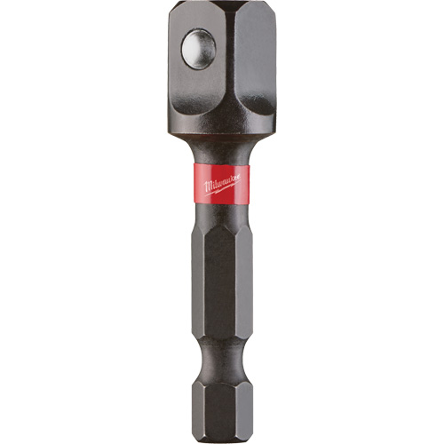Adaptateur de douilles &agrave; chocs Shockwave, 1/4" Prise, Dimension m&acirc;le 3/8", Sph&eacute;rique, 1-7/8" lo Helyx Safety & Industrial Supplies