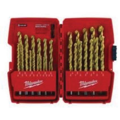 Jeu de forets &eacute;tag&eacute;s Thunderbolt, 29 morceaux, Acier rapide Helyx Safety & Industrial Supplies