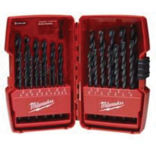 Jeu de forets &eacute;tag&eacute;s Thunderbolt, 29 morceaux, Acier rapide Helyx Safety & Industrial Supplies