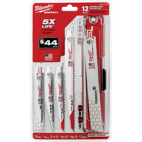 Sawzall&reg; Demolition Blade Set Helyx Safety & Industrial Supplies