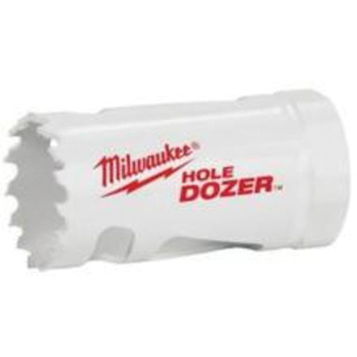 Hole Dozer Hole Saw with Arbor, 1", 1-5/8" Depth of Cut, Bi-Metal Helyx Safety & Industrial Supplies