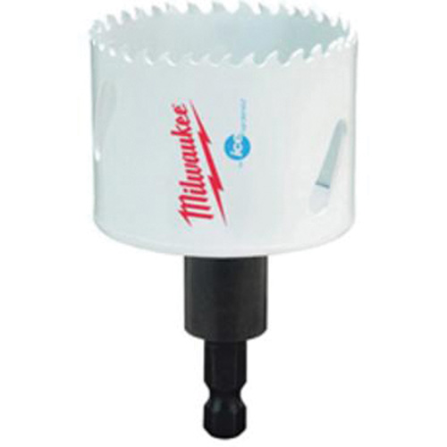 Hole Dozer Hole Saw with Arbor, 2-1/8", 1-5/8" Depth of Cut, Bi-Metal Helyx Safety & Industrial Supplies