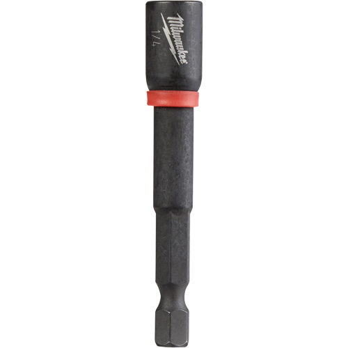 Tourne-&eacute;crou Shockwave Impact Duty, Embout 1/4", Prise 1/4", 2-9/16" lo, Magn&eacute;tique Helyx Safety & Industrial Supplies