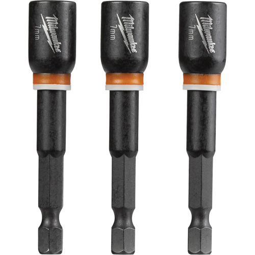 Tourne-&eacute;crou Shockwave Impact Duty, Embout 1/4", Prise 1/4", 2-9/16" lo, Magn&eacute;tique Helyx Safety & Industrial Supplies