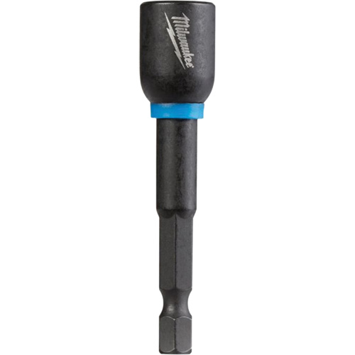 Tourne-&eacute;crou Shockwave Impact Duty, Embout 1/4", Prise 10 mm, 2-9/16" lo, Magn&eacute;tique Helyx Safety & Industrial Supplies