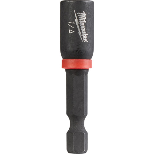Tourne-&eacute;crou Shockwave Impact Duty, Embout 1/4", Prise 1/4", 1-7/8" lo, Magn&eacute;tique Helyx Safety & Industrial Supplies