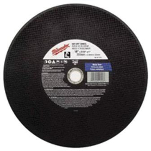 General Purpose Cut-Off Wheels, 12" x 1/8", 20 mm Arbor, Type 1, Aluminum Oxide, 6360 RPM Helyx Safety & Industrial Supplies