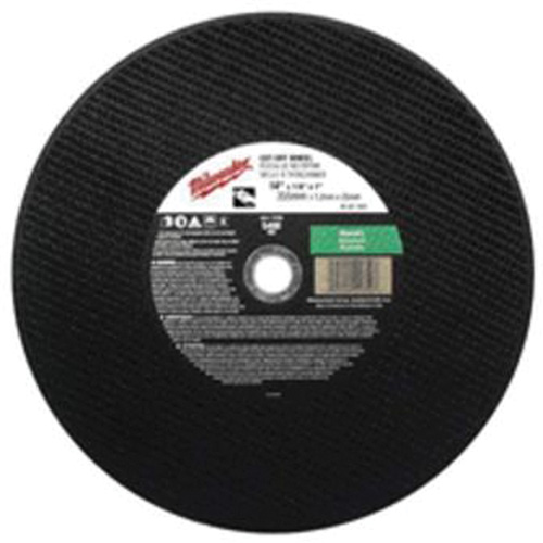 Premium Cut-Off Wheels, 14" x 1/8", 20 mm Arbor, Type 1, Silicon Carbide, 5400 RPM Helyx Safety & Industrial Supplies