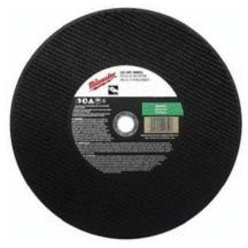 Premium Cut-Off Wheels, 14" x 1/8", 1" Arbor, Type 1, Silicon Carbide, 5400 RPM Helyx Safety & Industrial Supplies