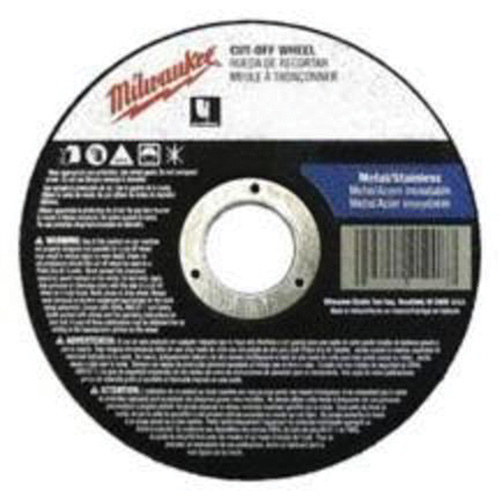 General Purpose Cut-Off Wheels, 4-1/2" x 0.045", 7/8" Arbor, Type 1, Aluminum Oxide, 13580 RPM Helyx Safety & Industrial Supplies