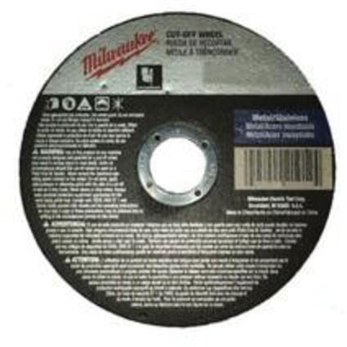 Reinforced Cut-Off Wheels, 5" x 0.045", 7/8" Arbor, Type 1, Aluminum Oxide, 13580 RPM Helyx Safety & Industrial Supplies