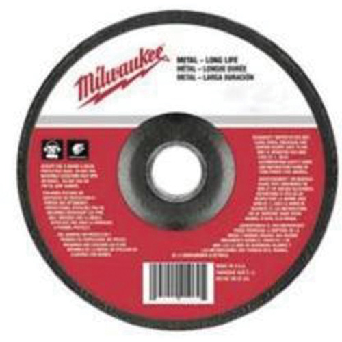 Grinding Wheel, 6" x 1/4", 5/8"-11 Arbor, Aluminum Oxide, Type 27 Helyx Safety & Industrial Supplies