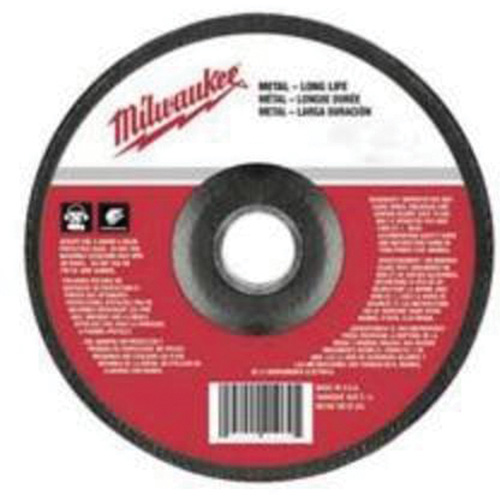 Grinding Wheel, 6" x 1/4", 7/8" Arbor, Aluminum Oxide, Type 27 Helyx Safety & Industrial Supplies