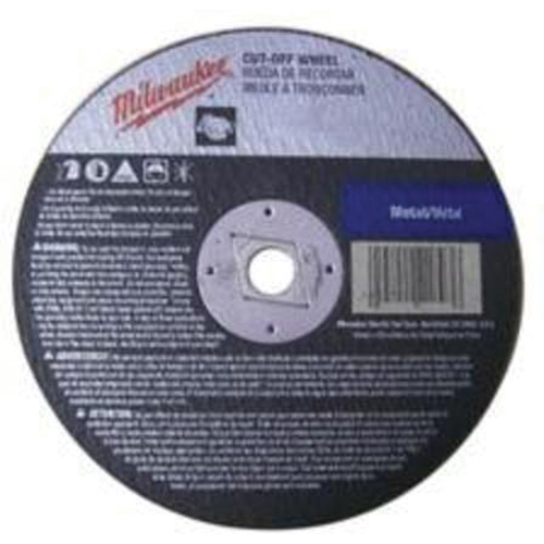 General Purpose Cut-Off Wheels, 7" x 3/32", 5/8" Arbor, Type 1, Aluminum Oxide, 8730 RPM Helyx Safety & Industrial Supplies