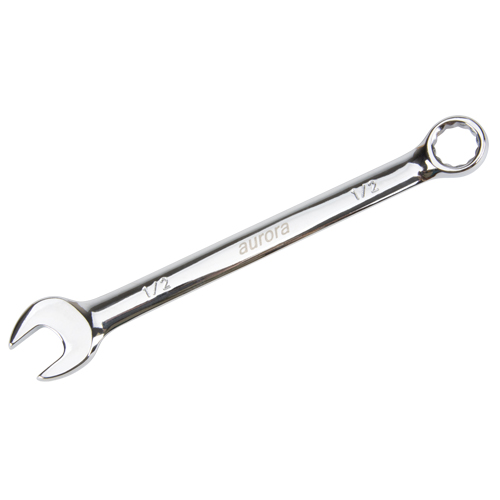 Cl&eacute; mixte, 12 pans, 1/2", Fini Chrome Helyx Safety & Industrial Supplies