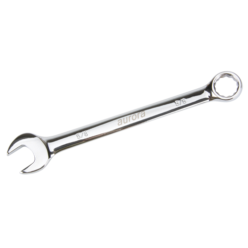 Combination Wrench, 12 Point, 5/8", Chrome Finish Helyx Safety & Industrial Supplies