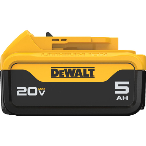 Max XR&reg; Premium Battery Pack, Lithium-Ion, 20 V, 5 A Helyx Safety & Industrial Supplies