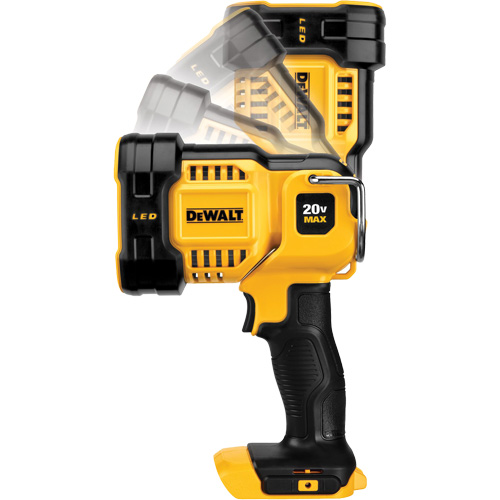 Projecteur &agrave; del pour chantier, DEL, 1000 Lumens, Piles Rechargeable Helyx Safety & Industrial Supplies
