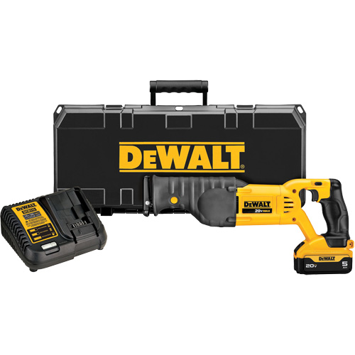 Max Reciprocating Saw Kit, 20 V, Lithium-Ion Battery, 0-3000 SPM Helyx Safety & Industrial Supplies