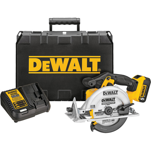 Max Circular Saw Kit, 6-1/2", 20 V Helyx Safety & Industrial Supplies