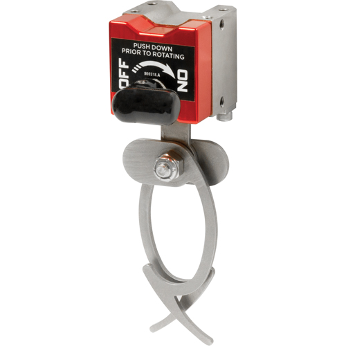 Crochets de suspension avec interrupteur, Longueur de 5-3/4", Diam&egrave;tre de 1-3/4", Capacit&eacute; de 35 lb Helyx Safety & Industrial Supplies