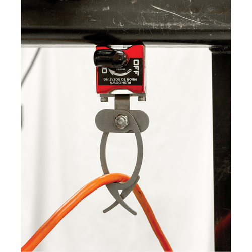 Crochets de suspension avec interrupteur, Longueur de 5-3/4", Diam&egrave;tre de 1-3/4", Capacit&eacute; de 35 lb Helyx Safety & Industrial Supplies