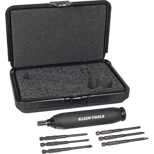 Torque Screwdriver Set, 5 - 40 in. lbs. Torque Range, 5" Length Helyx Safety & Industrial Supplies