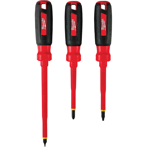 Trousse de tournevis isol&eacute;s, 1000 V, 3 Mcx Helyx Safety & Industrial Supplies