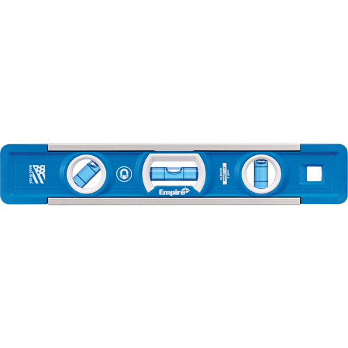Niveau torpille True Blue, 9" lo, Aluminium, 3 fioles, Magn&eacute;tique Helyx Safety & Industrial Supplies