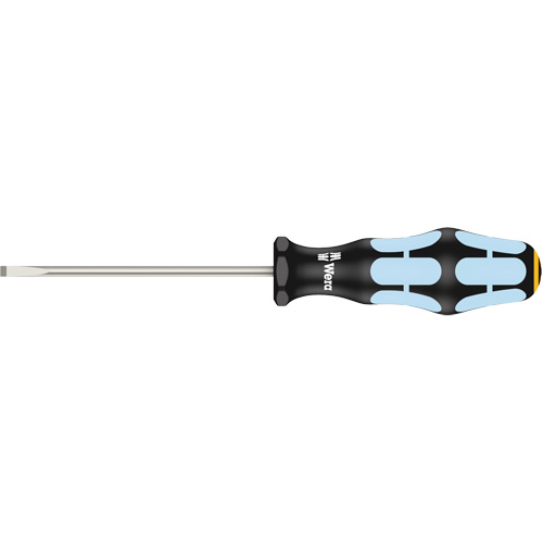 3335 Slotted Screwdriver, 4 mm, 7-25/32" L, Plastic Handle Helyx Safety & Industrial Supplies