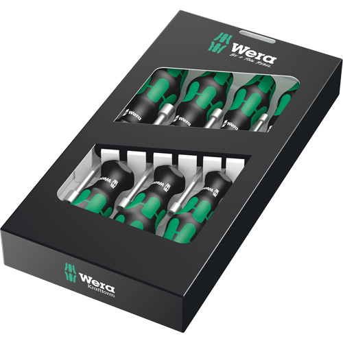 395 Series Nut Driver Set, 7 Pcs., Non Magnetic, Metric Helyx Safety & Industrial Supplies