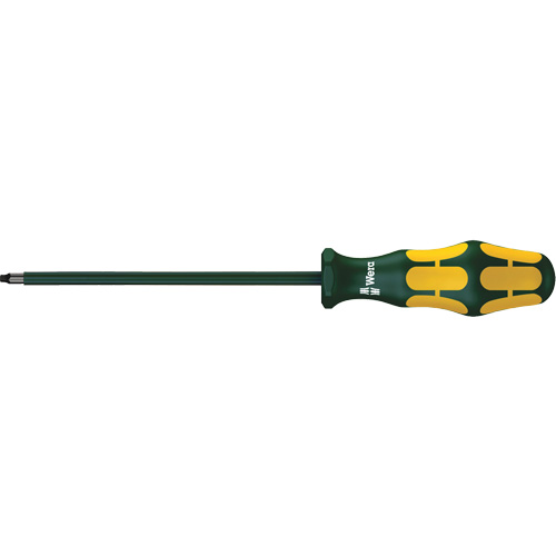 160 iS VDE Insulated Square point screwdriver, #1 Tip, Round, 9-3/4" L, Plastic Handle Helyx Safety & Industrial Supplies